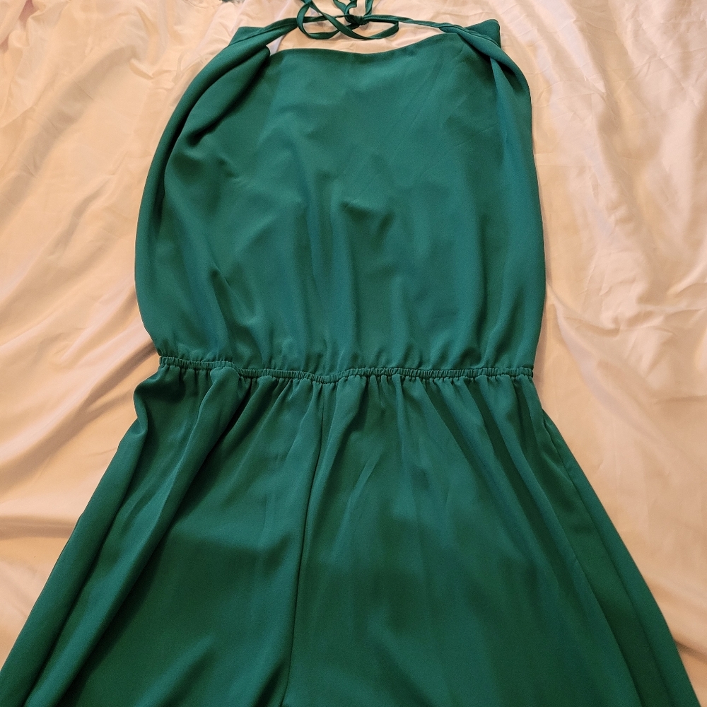 Brigette Bailey teal green jumpsuit. Never… - Picture 3 of 6